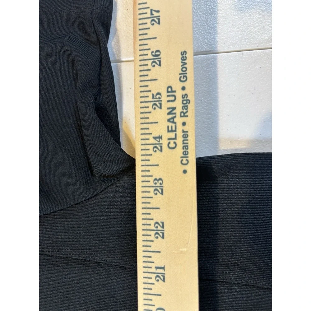 Nike Dri Fit Golf Polo Shirt Mens Size L Black Short Sleeves Company Logo Casual - Picture 9 of 11